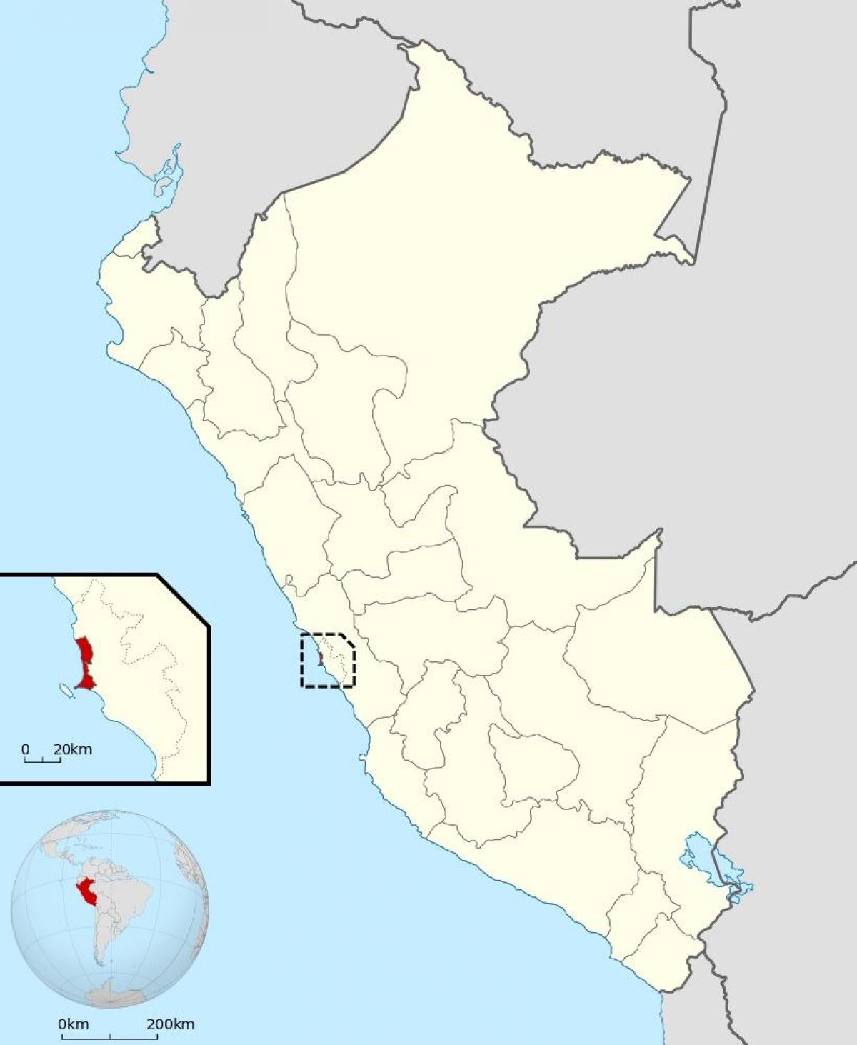 mapa de callao Perú