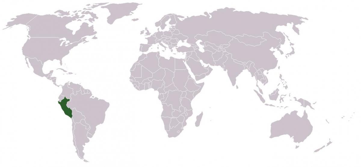 mapa del Perú global