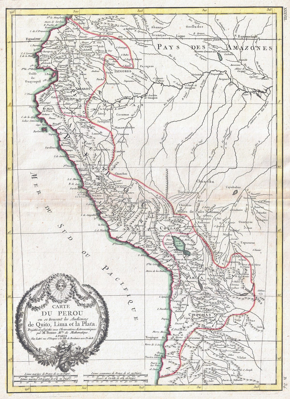 mapa de l'antic mapa del Perú