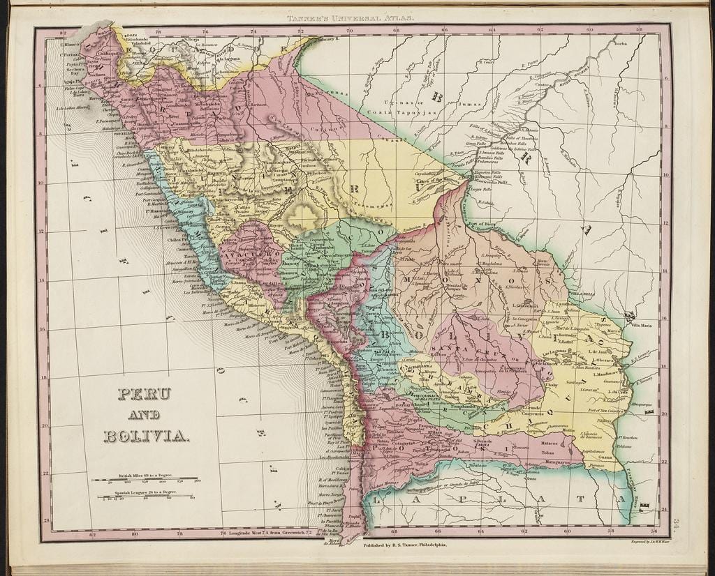 mapa de l'antic Perú