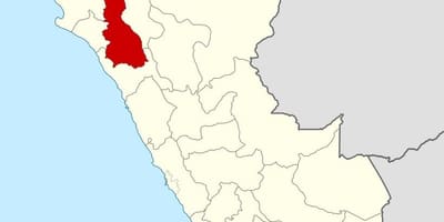 Mapa de cajamarca Perú
