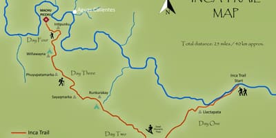 Mapa d'inca del Perú