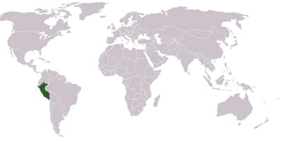 Mapa del Perú global