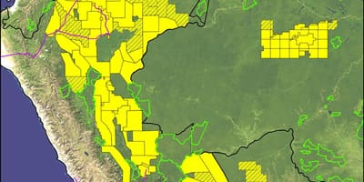 Perú selva amazònica mapa