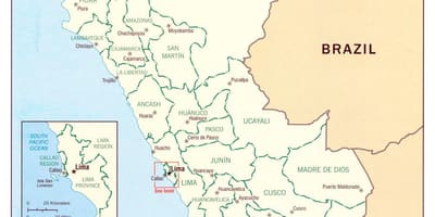 Mapa de Perú