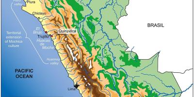 Perú geografia mapa