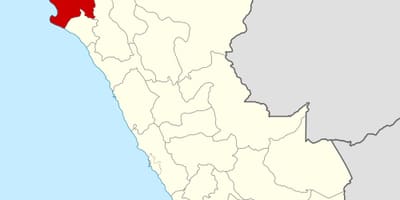 Mapa de piura Perú
